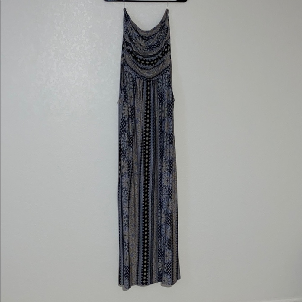 Strapless Pattern Dress